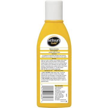 Selsun Gold Anti Dandruff Shampoo Treatment 200mL