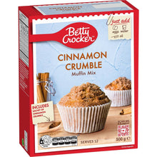 Betty Crocker Cinnamon Crumble Muffin Mix 500g