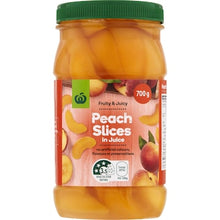 Woolworths Peach Slices In Juice 700g