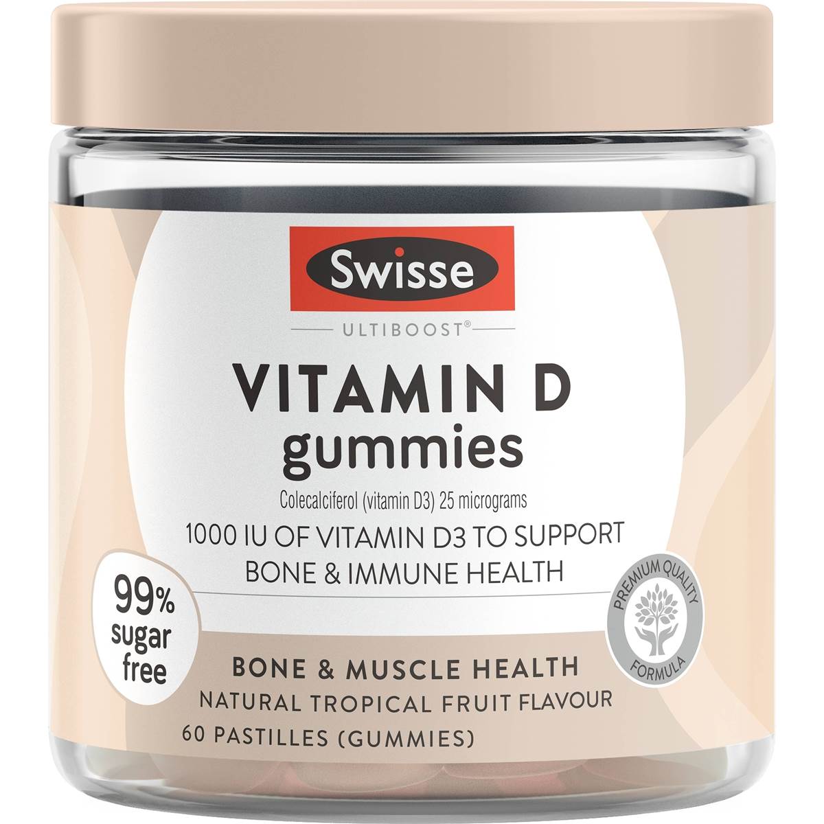 Swisse Ultiboost Vitamin D Gummies 60 pack