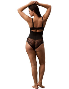 Instinct Bodysuit in Black