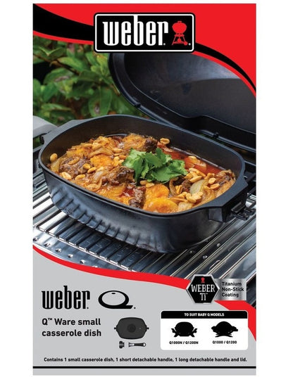 Q Ware Small Casserole Dish 1500329 in Black