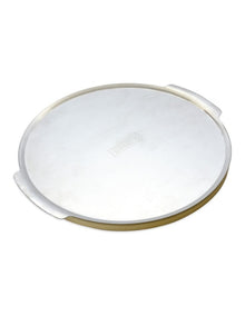 Q&trade; Large Pizza Stone in Silver/Stone