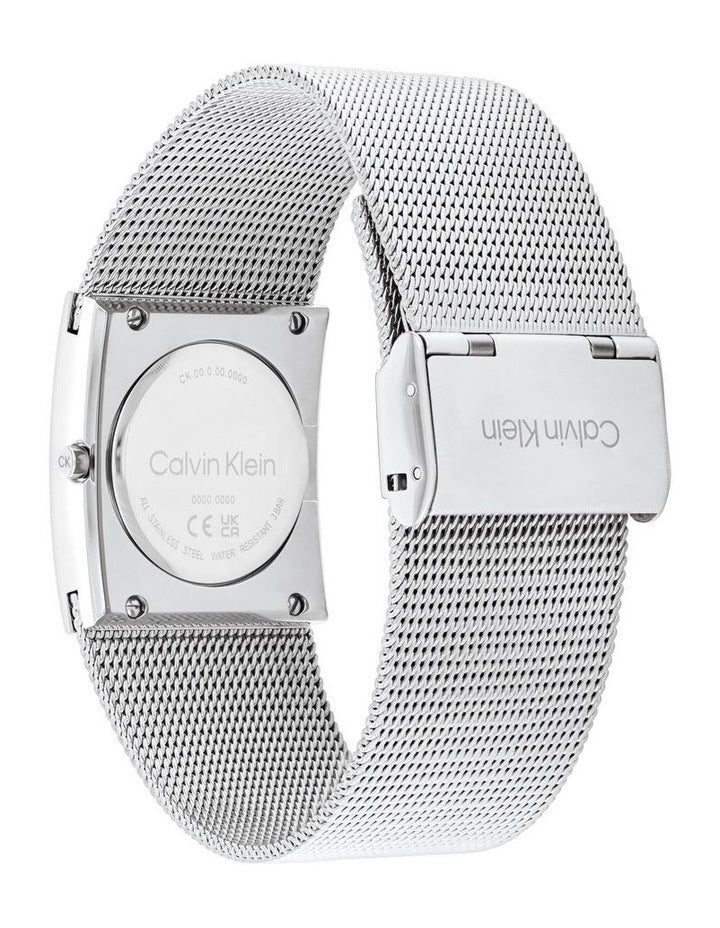 Pulse Mesh Bracelet Watch in Black