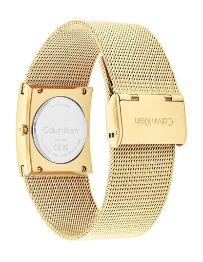 Pulse Mesh Bracelet Watch in Gold