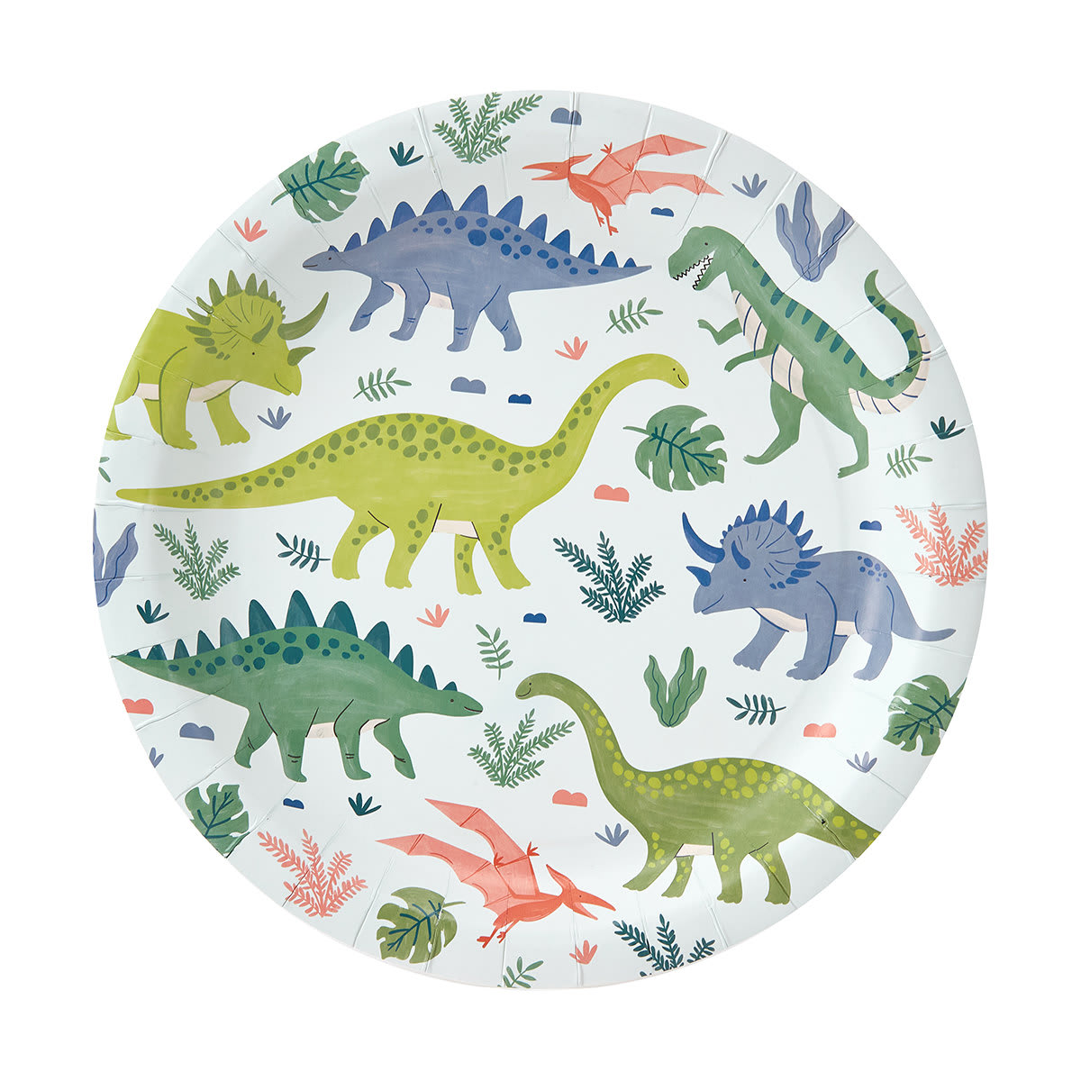 16 Pack Dino Paper Plates