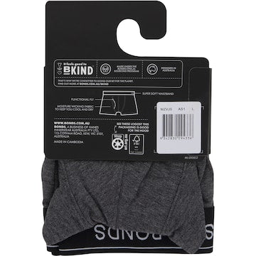 Bonds Mens Underwear Guy Front Trunk Size Large Assorted each