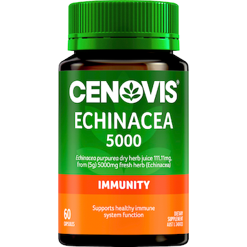Cenovis Echinacea 5000 Capsules For Immune Support 60 pack