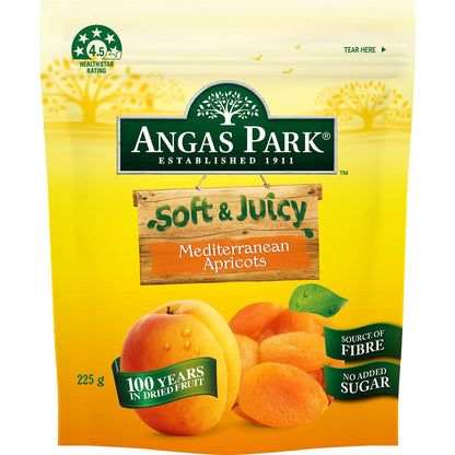 Angas Park Mediterranean Apricot Soft & Juicy 225g