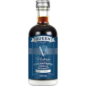 Queen Victoria Concentrated Vanilla Extract With Seeds 100mL