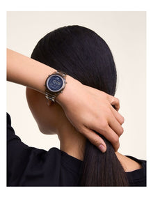 Retro Digital 36 Watch in Brown