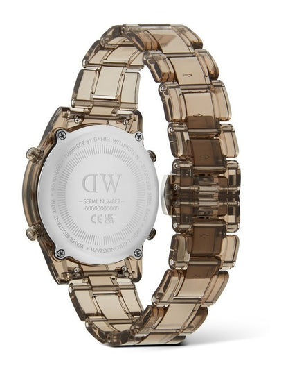 Retro Digital 36 Watch in Brown