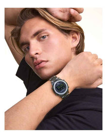 Retro Digital 42 Watch in Green