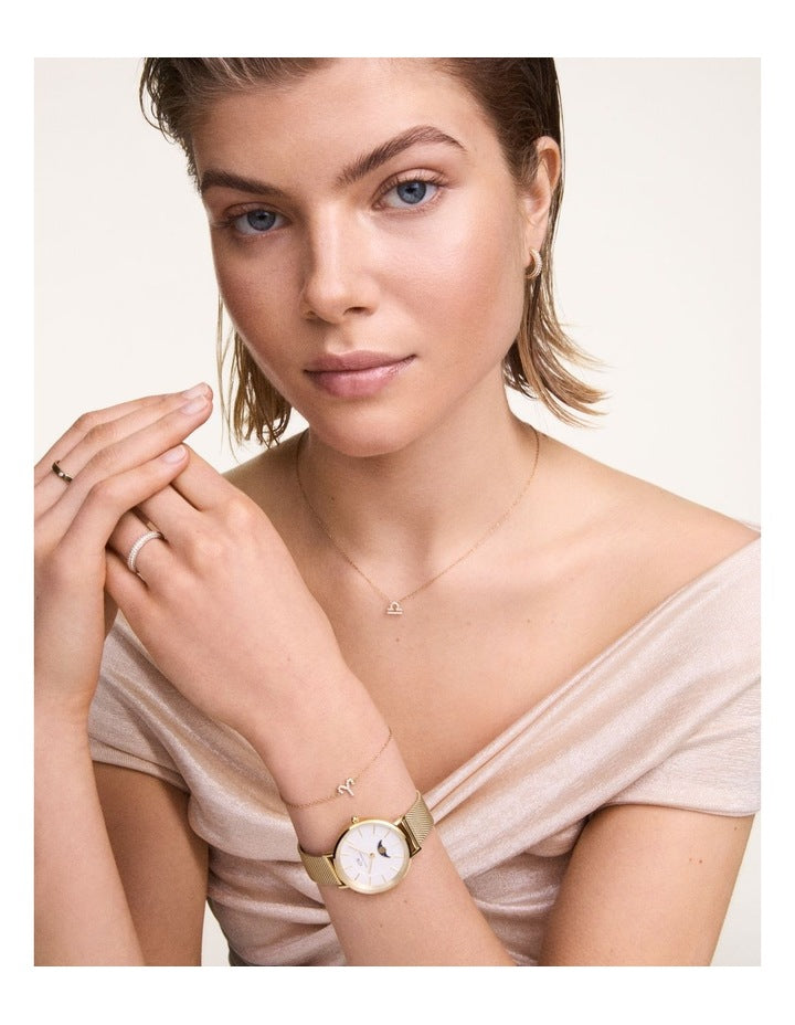 Lune Moonphase 32 Watch in Gold