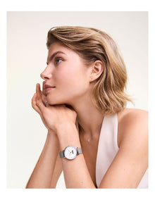 Lune Moonphase 32 Sterling Watch in Silver