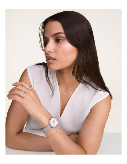 Lune Moonphase 32 Sterling Watch in Silver