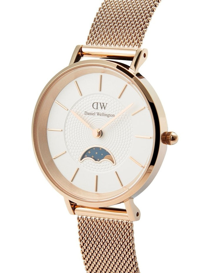 Lune Moonphase 32 Melrose RG Watch in Rose Gold