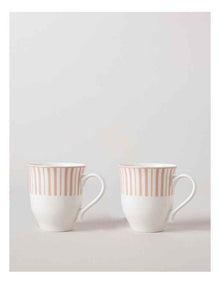Davis Mug Set of 2 in Pink