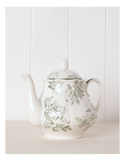 Aster Teapot in Green