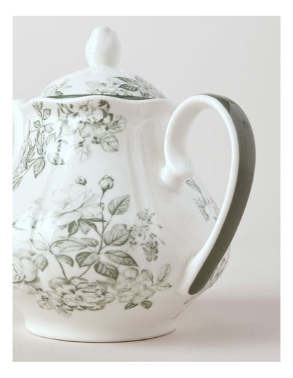 Aster Teapot in Green