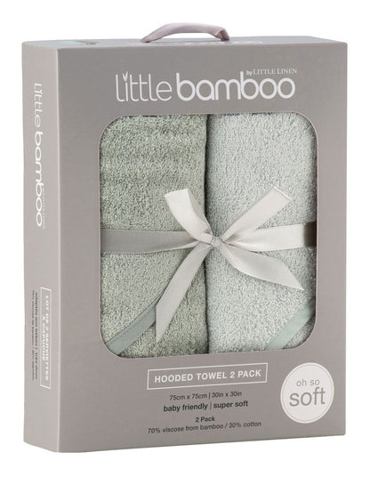 Hooded Towel 2 Pack in Bayleaf