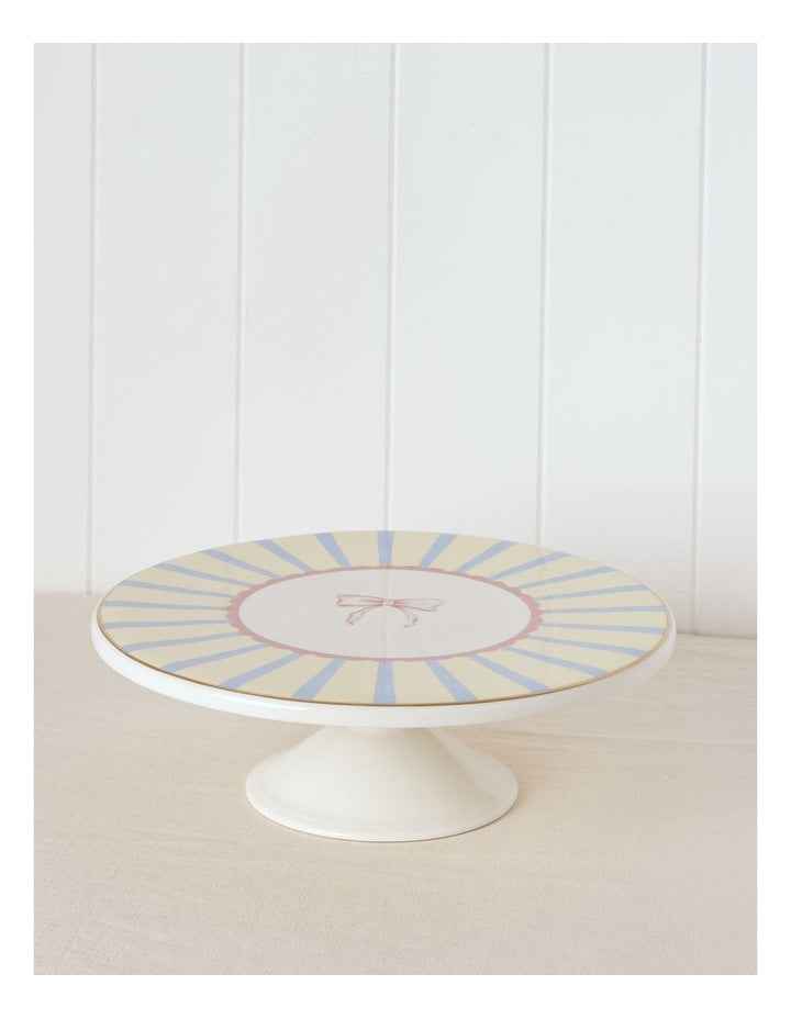 Iris Tea Story Cake Stand in Multicolour