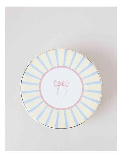 Iris Tea Story Cake Stand in Multicolour