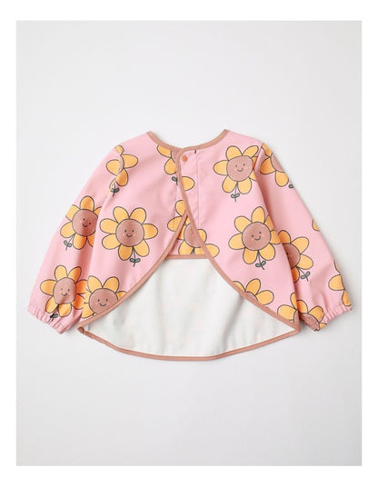Sunflower Feeding Smock in Pink