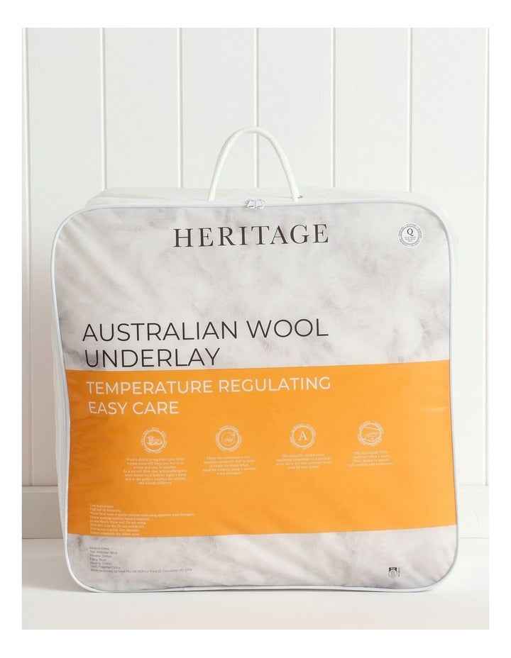 Wool Underlay in White
