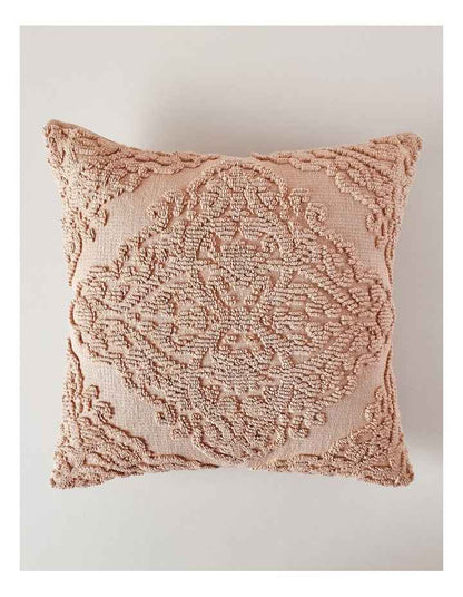Tufted Cushion in Pink