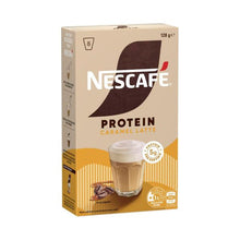NESCAFE PROTEIN CARAMEL LATTE COFFEE SACHETS 8 PACK