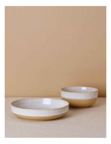 Esperance Pasta Bowl 21.5cm in Wiped Edge