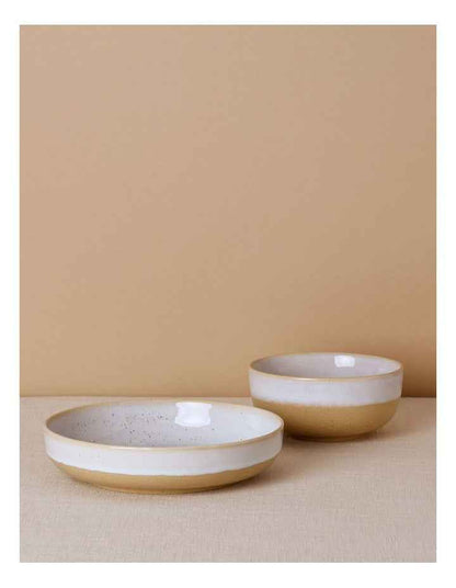 Esperance Pasta Bowl 21.5cm in Wiped Edge
