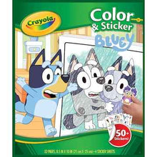 Crayola Color & Sticker Bluey each