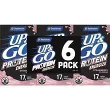 Up&Go Protein Energize Liquid Breakfast Strawberry 250mL x 6 pack