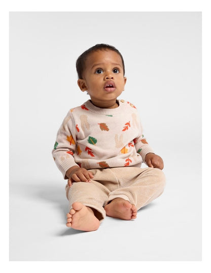 Jacquard Knit Jumper in Multi