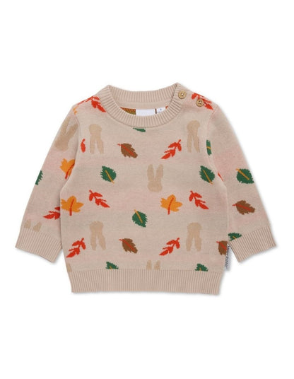 Jacquard Knit Jumper in Multi