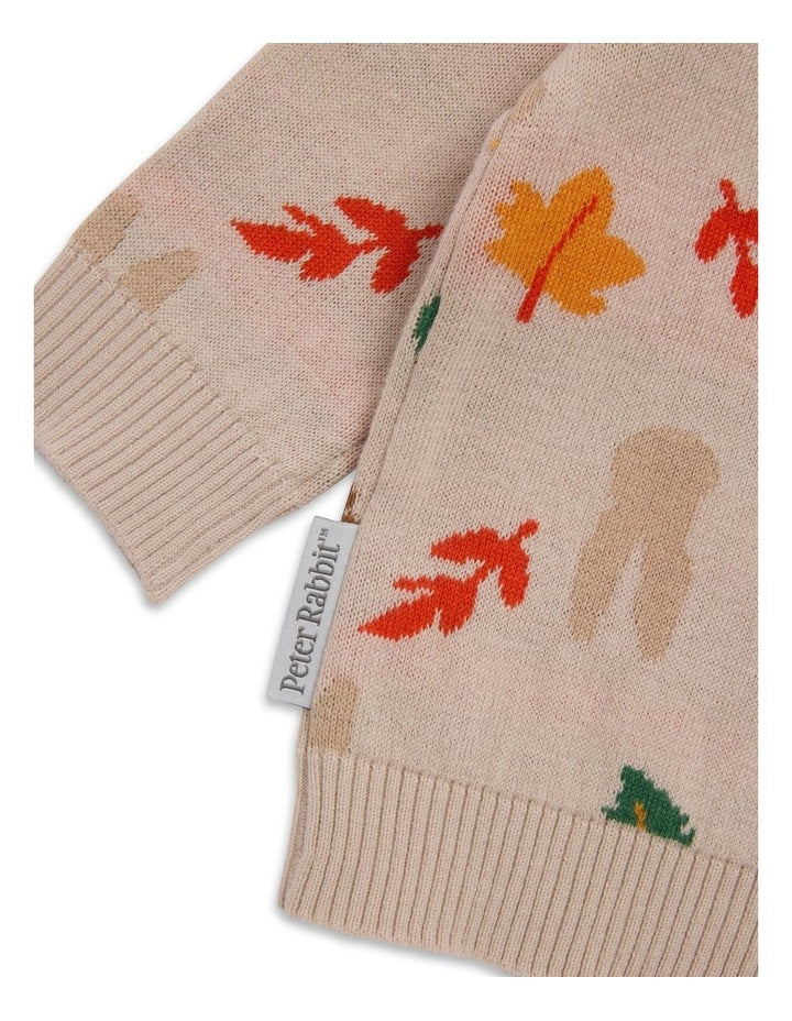 Jacquard Knit Jumper in Multi