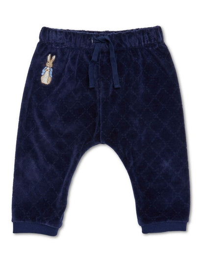 Velour Trackpant in Blue