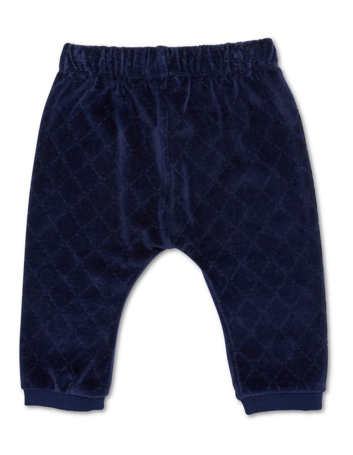 Velour Trackpant in Blue