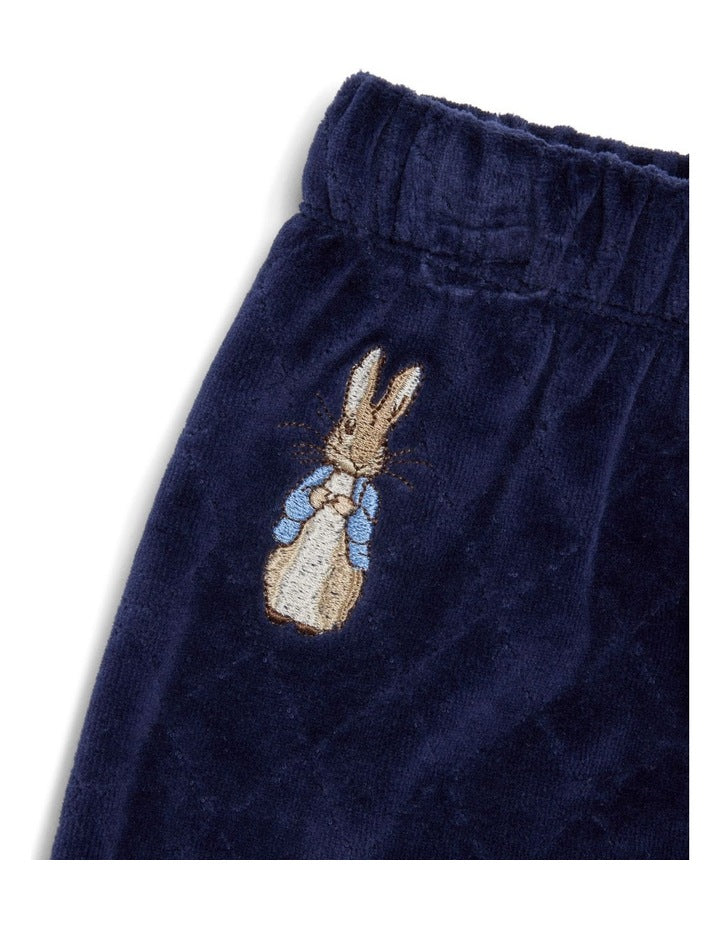 Velour Trackpant in Blue