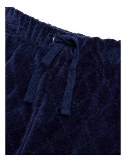 Velour Trackpant in Blue