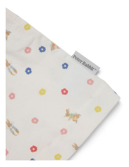 Printed Corduroy Pinafore Dress in Multi