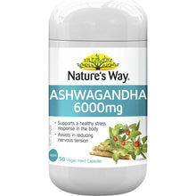 Nature's Way Ashwagandha Hard Capsules 50 pack