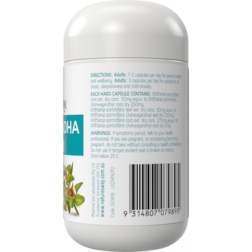 Nature's Way Ashwagandha Hard Capsules 50 pack