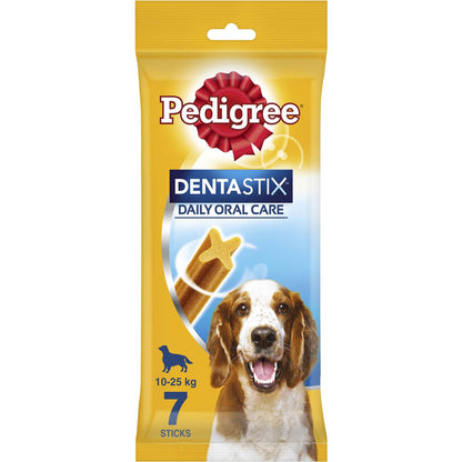 Pedigree DentaStix Medium Dental Dog Treats Daily Oral Care Chews 7 pack