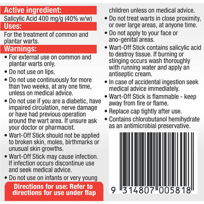Wart Off Stick Remover 5g