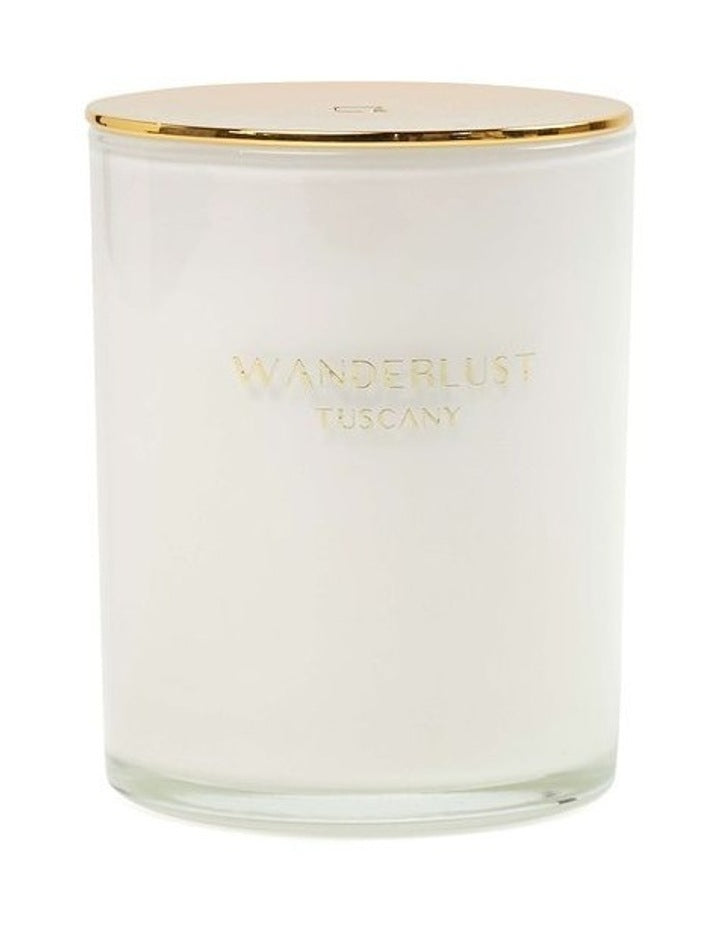 Wanderlust Candle With Lid Tuscany 198g 7.5x9cm