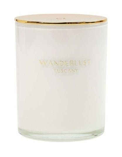Wanderlust Candle With Lid Tuscany 198g 7.5x9cm