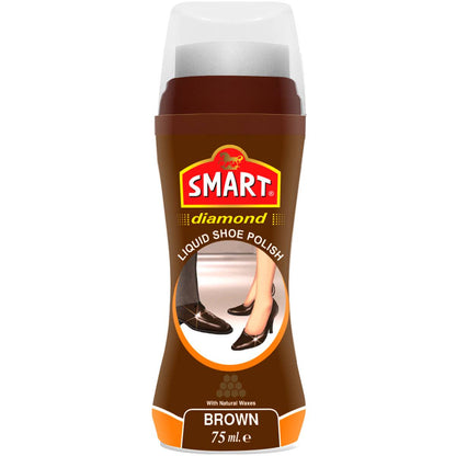 Smart Smart Liquid Shoe Polish Brown 75ml
